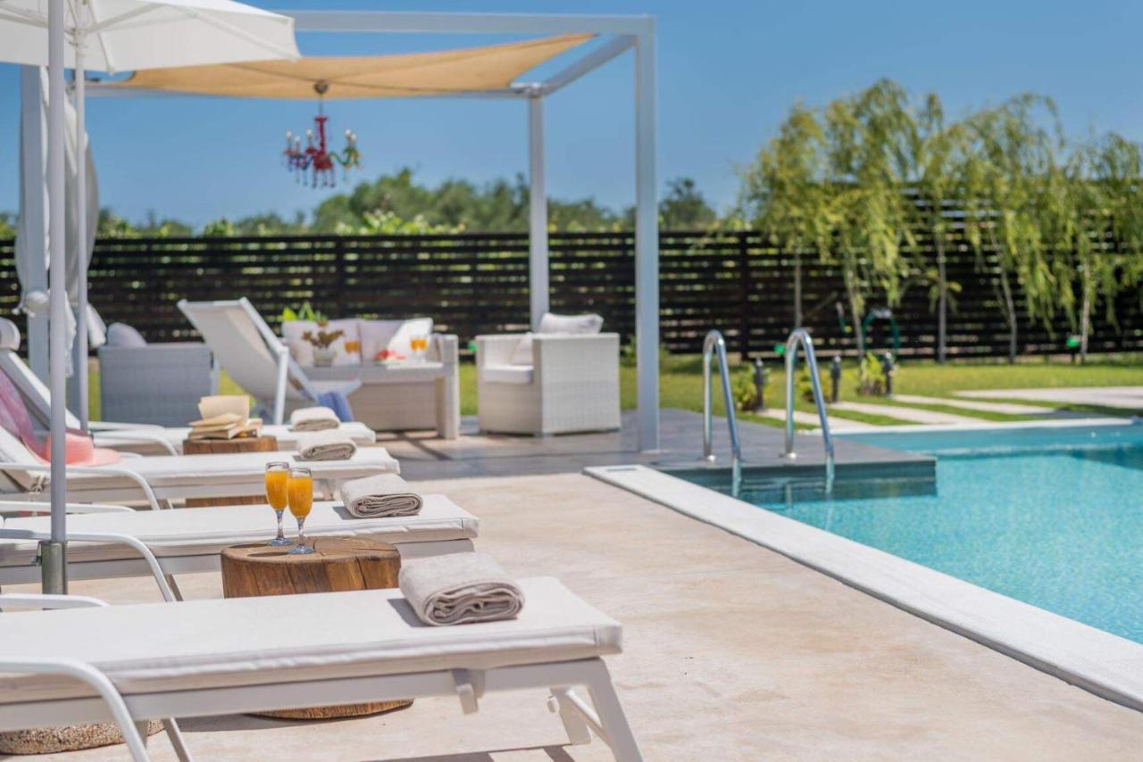 Madini Luxury Villa With Private Heated Pool Vanato Exteriér fotografie